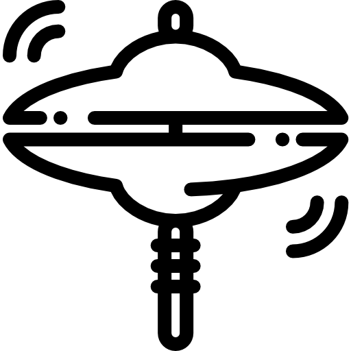 ハイハット Detailed Rounded Lineal icon