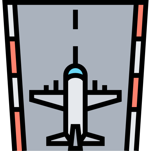 avión Meticulous Lineal Color icono