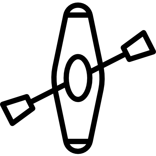 kajak Kiranshastry Lineal ikona