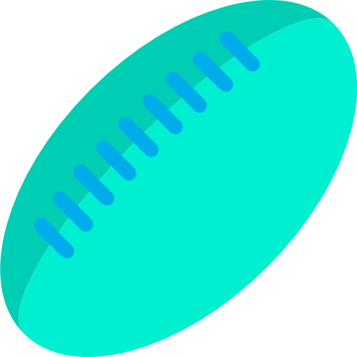 fútbol americano Kiranshastry Flat icono