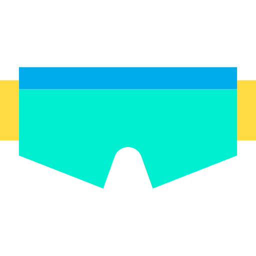 очки для плавания Kiranshastry Flat иконка