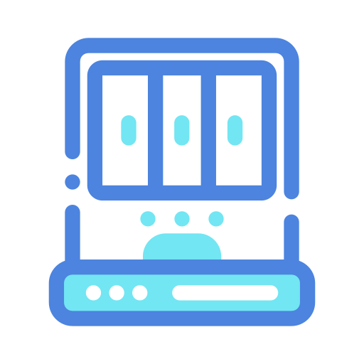 Slots Generic color lineal-color icon