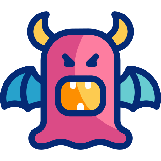 Monster Basic Accent Lineal Color icon