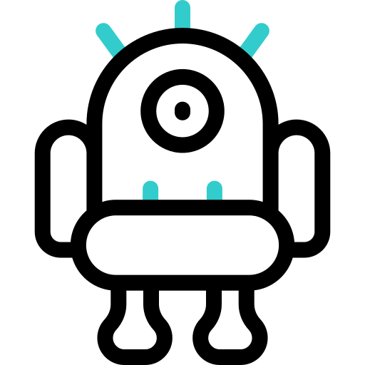 monster Basic Accent Outline icon