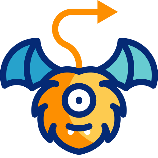 Monster Basic Accent Lineal Color icon