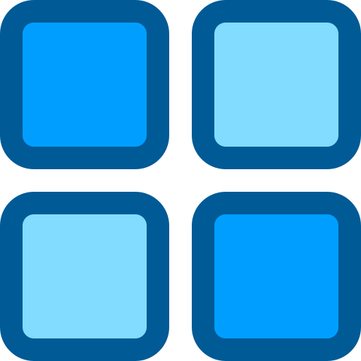 interfaz Generic color lineal-color icono