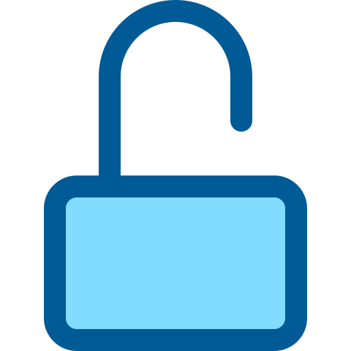 Lock Generic color lineal-color icon