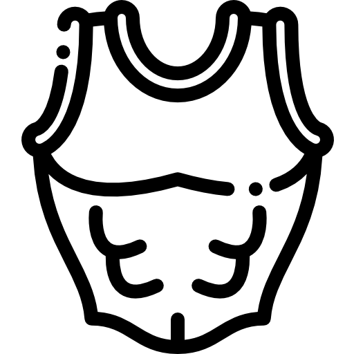 Броня Detailed Rounded Lineal иконка