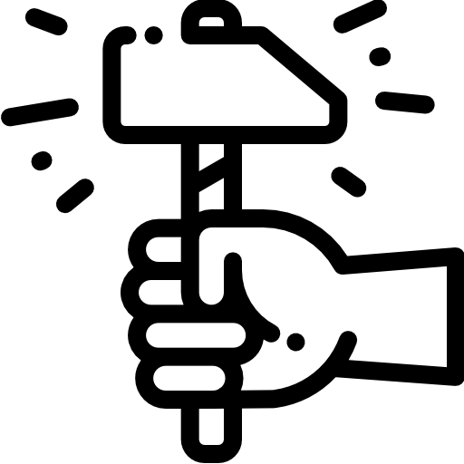 ハンマー Detailed Rounded Lineal icon