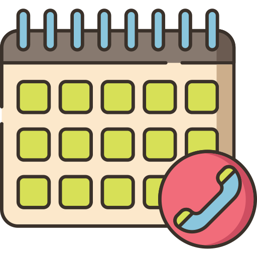 calendario Flaticons Lineal Color icono