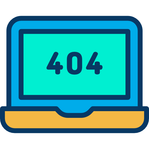 404エラー Kiranshastry Lineal Color icon