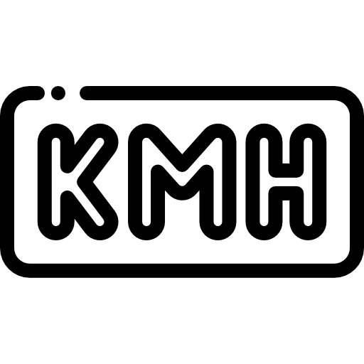 キロメートル Detailed Rounded Lineal icon