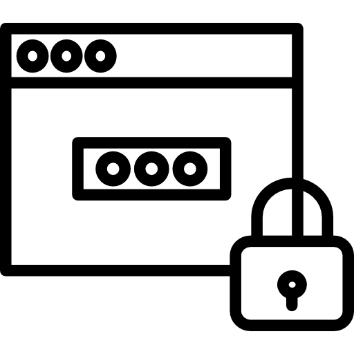 Password Kiranshastry Lineal icon