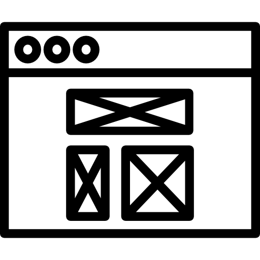 wireframe Kiranshastry Lineal icono