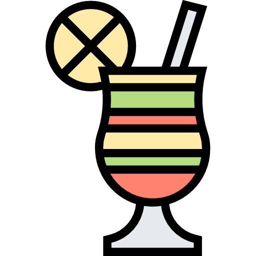 cocktail Meticulous Lineal Color icon