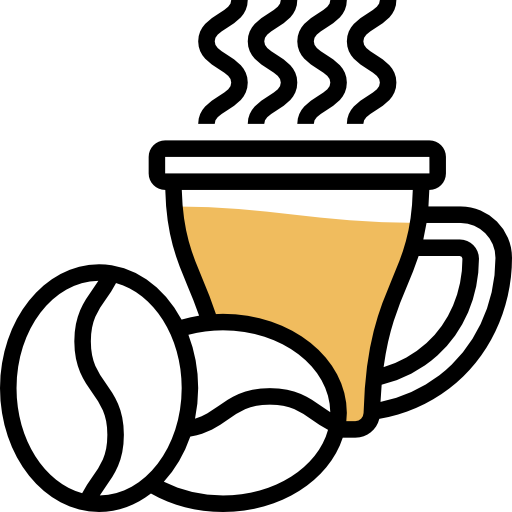 café Meticulous Yellow shadow icono