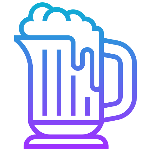 ビール Meticulous Gradient icon