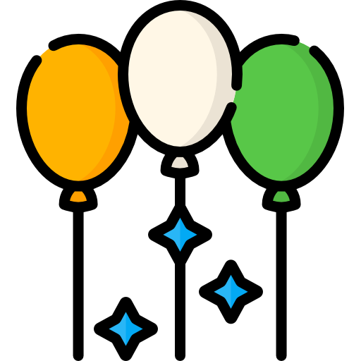 balões Special Lineal color Ícone