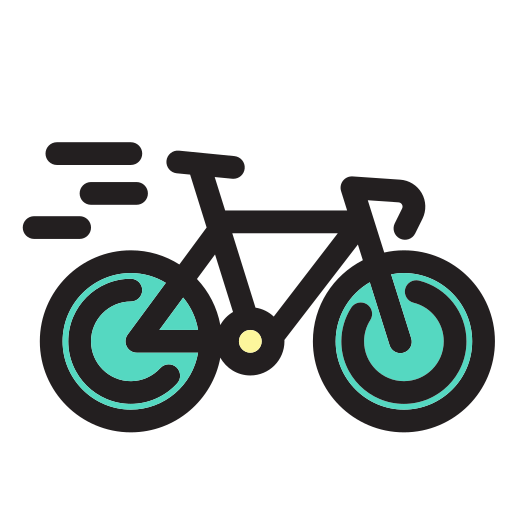 ciclista Generic color lineal-color icono