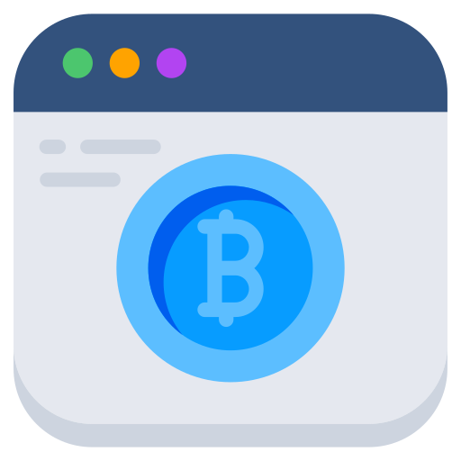 online-bitcoin Generic color fill icon