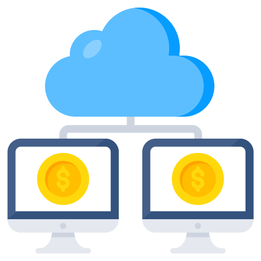 Cloud hosting Generic color fill icon