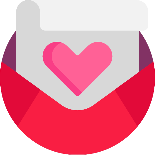 Love letter Detailed Flat Circular Flat icon