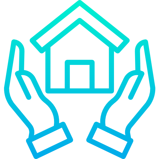 住宅保険 Kiranshastry Gradient icon