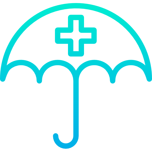 assicurazione sanitaria Kiranshastry Gradient icona