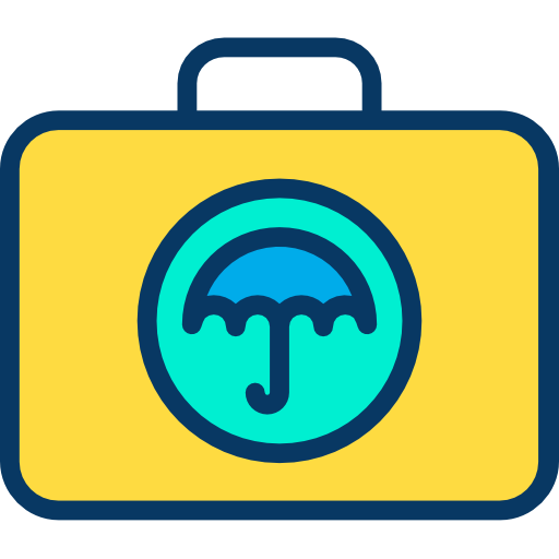 Baggage insurance Kiranshastry Lineal Color icon