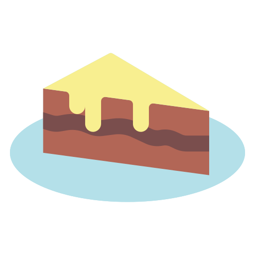 Slice cake Generic color fill icon