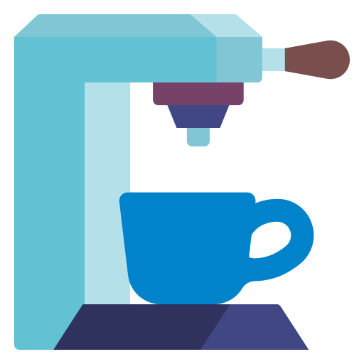 machine à café Generic color fill Icône