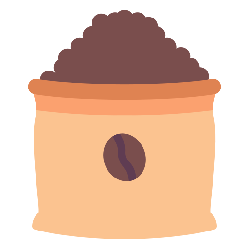 saco de cafe Generic color fill icono