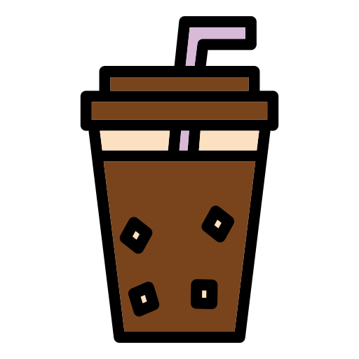 Ice coffee Generic color lineal-color icon