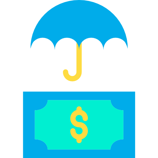 paraplu Kiranshastry Flat icoon
