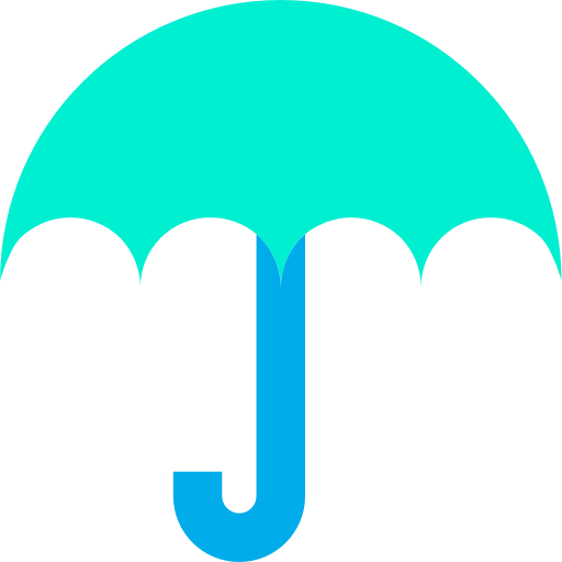 parasol Kiranshastry Flat ikona