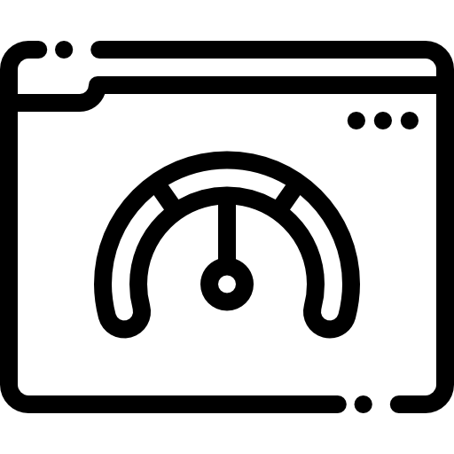 속도계 Detailed Rounded Lineal icon