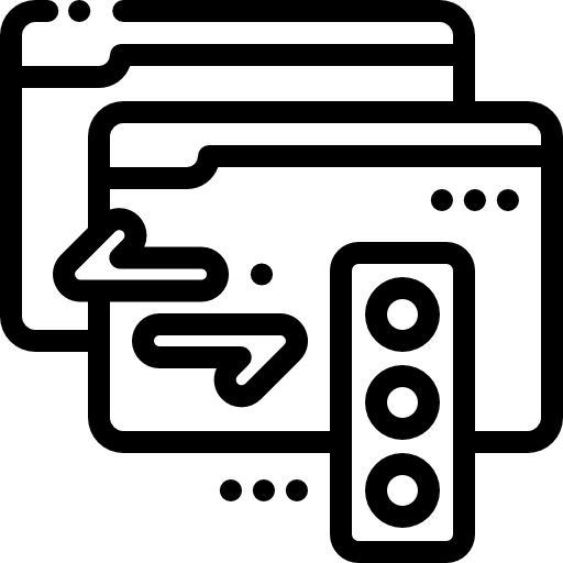 교통 Detailed Rounded Lineal icon