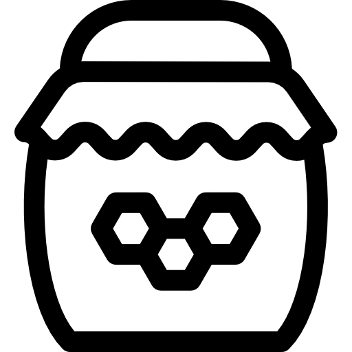 miód Basic Rounded Lineal ikona