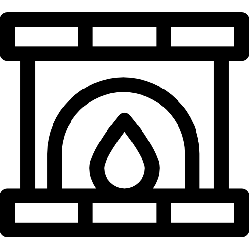 kominek Basic Rounded Lineal ikona