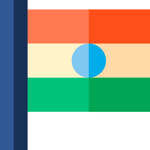 india Basic Straight Flat icona