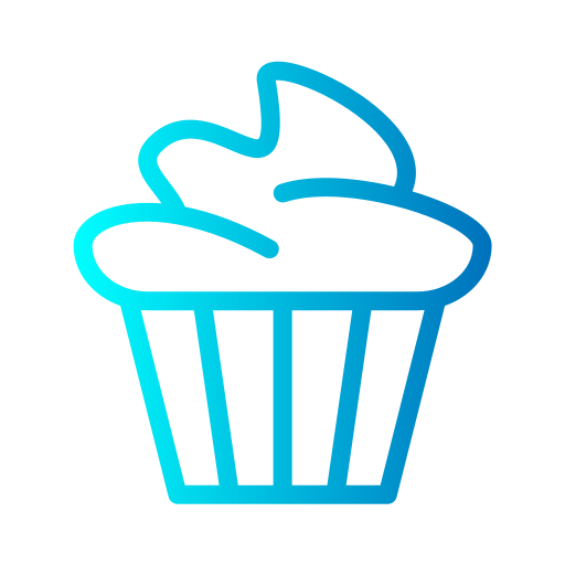 cupcake Generic gradient outline icon