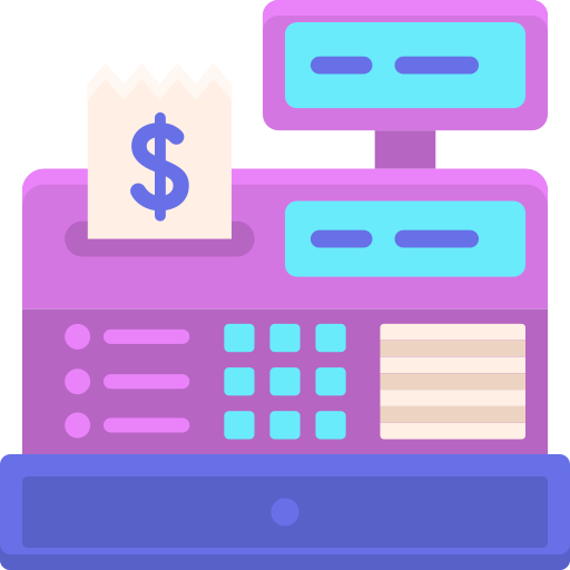 Cashier machine Flaticons Flat icon