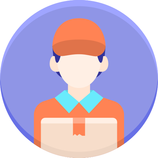 Courier Flaticons Flat icon