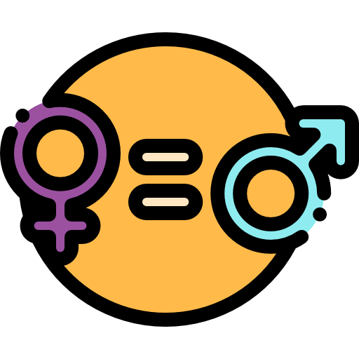 Equality Detailed Rounded Lineal color icon