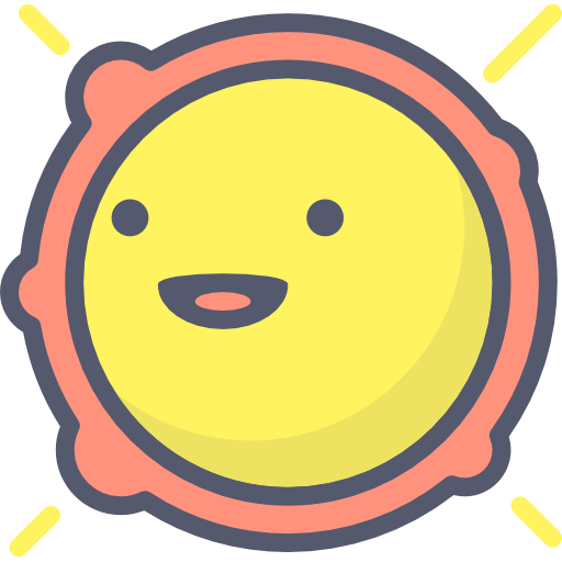 太陽 Darius Dan Lineal Color icon