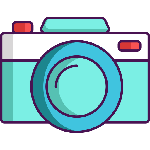 디지털 카메라 Flaticons Lineal Color icon