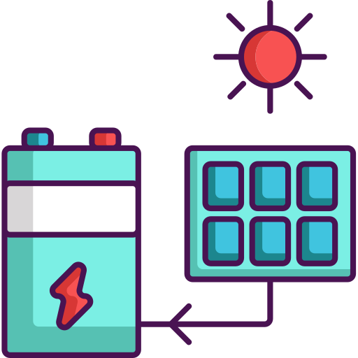 solarenergie Flaticons Lineal Color icon