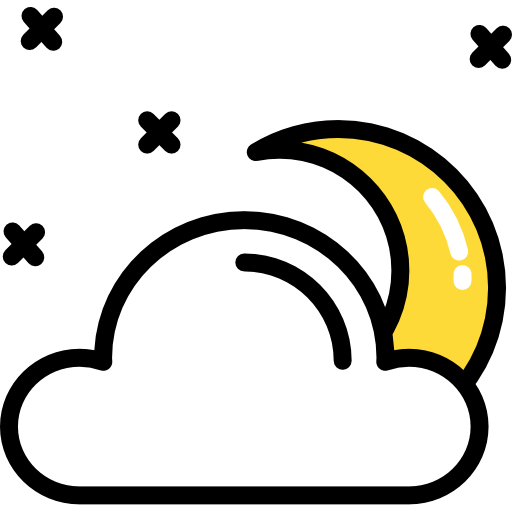 nuvoloso Darius Dan Lineal Color icona