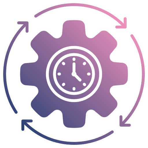 Time management Generic gradient fill icon