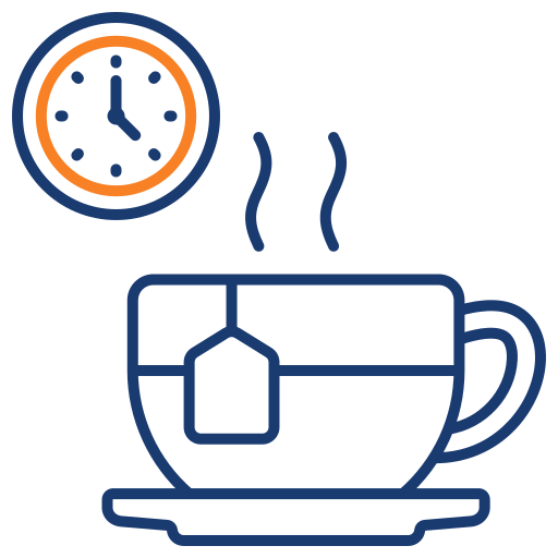 Tea time Generic color outline icon